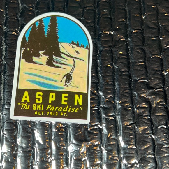 Aspen CO Outdoor Adventure Journey Wander Traveler Explore Sticker - Picture 2 of 7